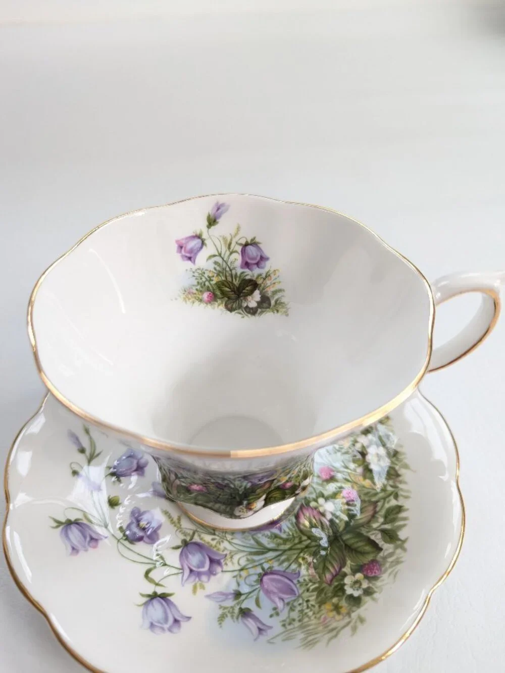 Royal Albert Sunnyside Series Juliet Teacup & Saucer English Fine Bone China
